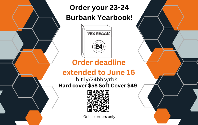 flyer for 2024 yearbook orders